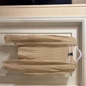 Rue21 Cream Knit Cardigan